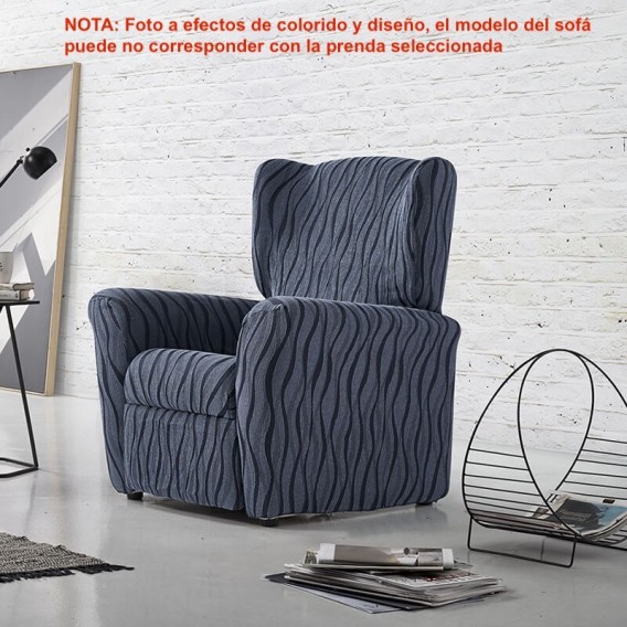 Funda elástica sillón relax ANDROMEDA By Zebra Textil V.Hogar
